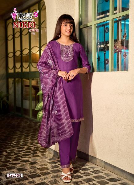 Mystic9 nikki (kids) vol 3 double layered kurti wholesale